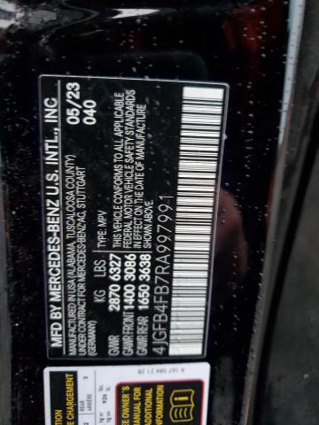 4JGFB4FB7RA997991 - 2024 MERCEDES-BENZ GLE 350 4MATIC BLACK photo 13