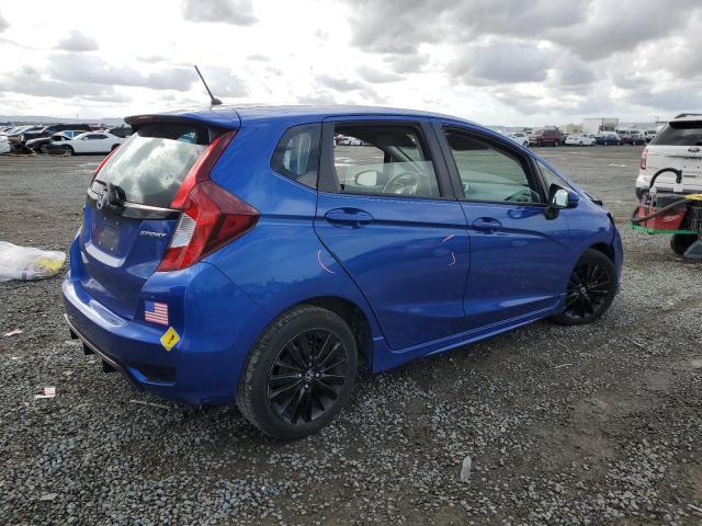 3HGGK5H69LM707051 - 2020 HONDA FIT SPORT BLUE photo 3