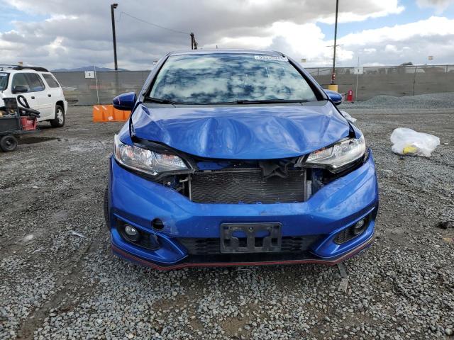 3HGGK5H69LM707051 - 2020 HONDA FIT SPORT BLUE photo 5