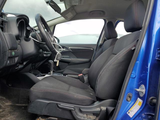 3HGGK5H69LM707051 - 2020 HONDA FIT SPORT BLUE photo 7