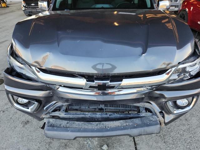 1GCGSCE36G1112433 - 2016 CHEVROLET COLORADO LT GRAY photo 11