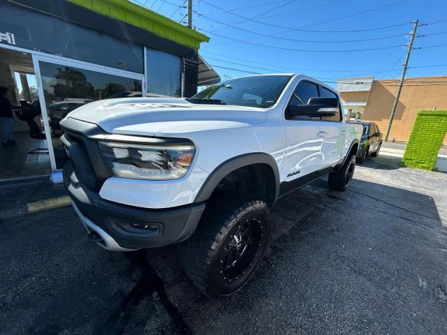 1C6SRFLT2KN899920 - 2019 RAM 1500 REBEL WHITE photo 2