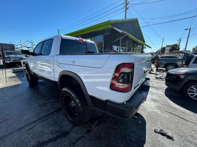 1C6SRFLT2KN899920 - 2019 RAM 1500 REBEL WHITE photo 3