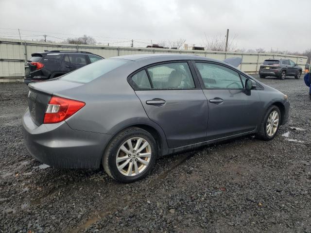 19XFB2F80CE348700 - 2012 HONDA CIVIC EX GRAY photo 3