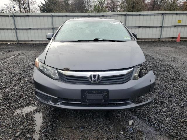 19XFB2F80CE348700 - 2012 HONDA CIVIC EX GRAY photo 5