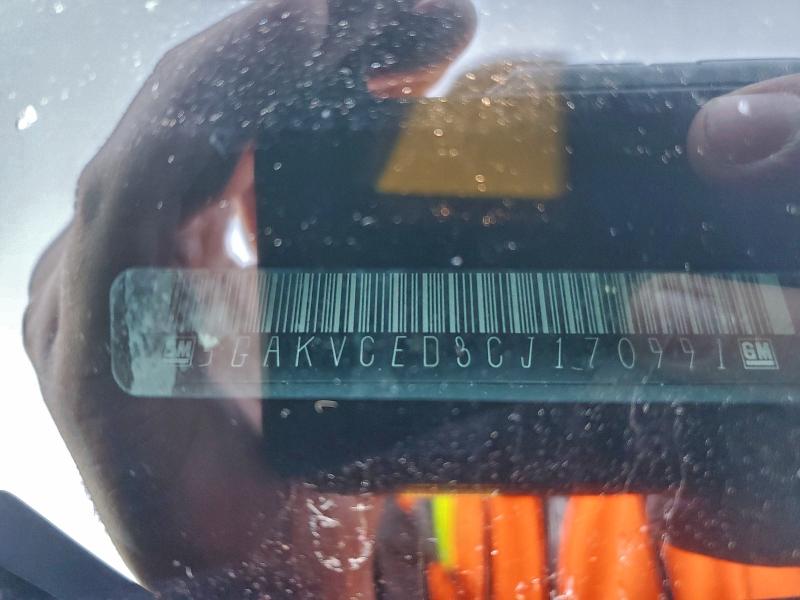 5GAKVCED3CJ170991 - 2012 BUICK ENCLAVE შავი ფოტო 13