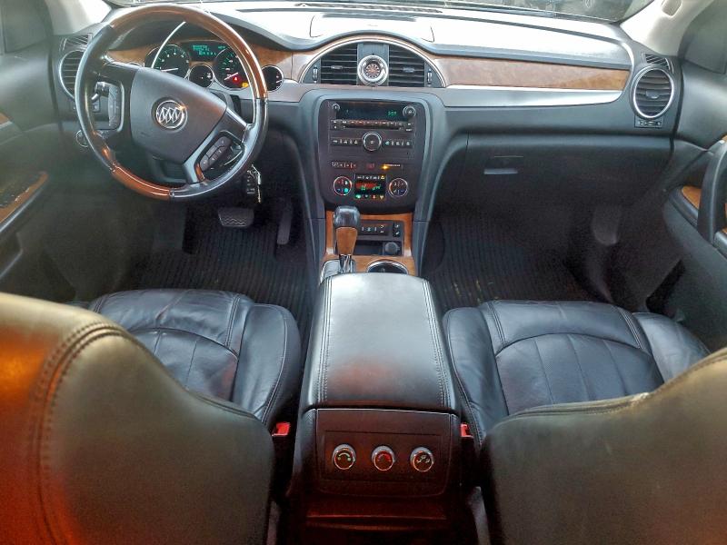 5GAKVCED3CJ170991 - 2012 BUICK ENCLAVE შავი ფოტო 8