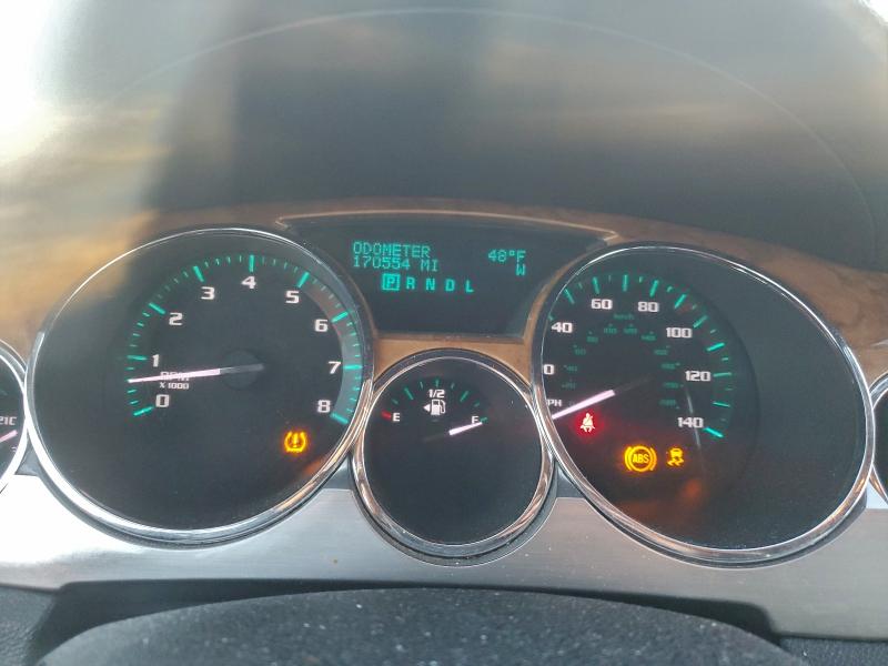 5GAKVCED3CJ170991 - 2012 BUICK ENCLAVE შავი ფოტო 9