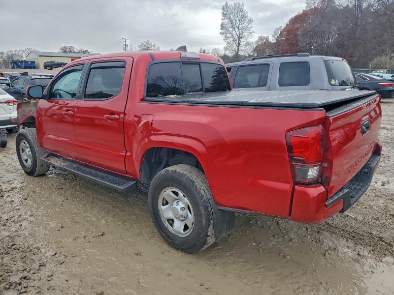 5TFAX5GN0LX185449 - 2020 TOYOTA TACOMA DOUBLE CAB RED photo 2