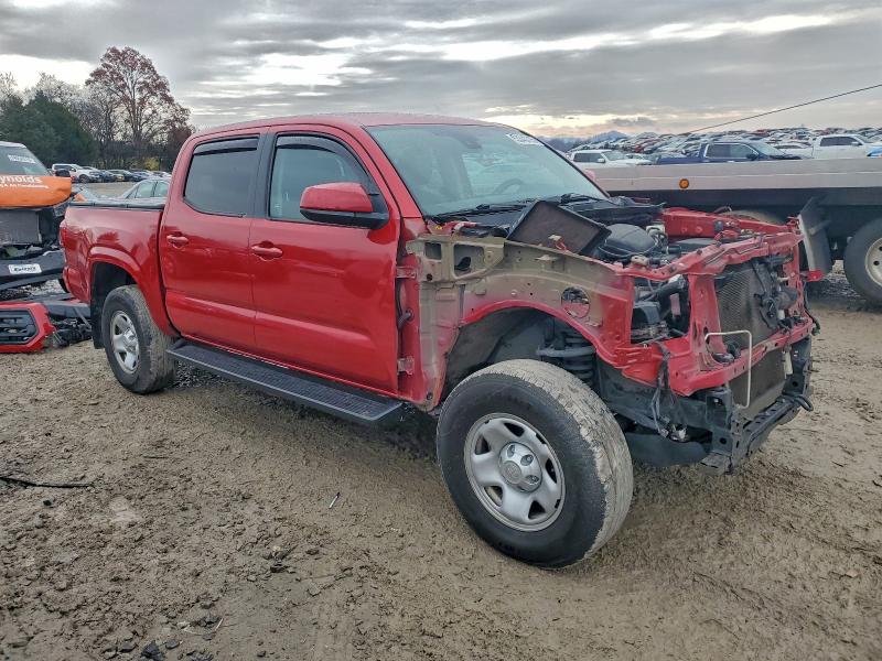 5TFAX5GN0LX185449 - 2020 TOYOTA TACOMA DOUBLE CAB RED photo 4