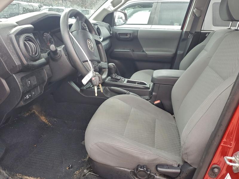 5TFAX5GN0LX185449 - 2020 TOYOTA TACOMA DOUBLE CAB RED photo 7