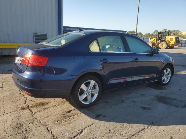 3VWLL7AJ3DM293543 - 2013 VOLKSWAGEN JETTA TDI BLUE photo 3