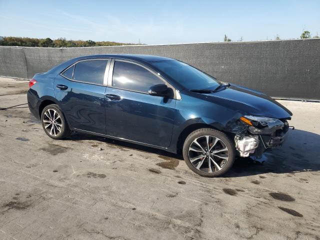 2T1BURHEXHC898562 - 2017 TOYOTA COROLLA L BLUE photo 4