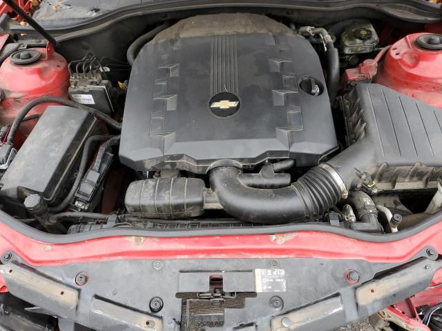 2G1FA1ED6B9156523 - 2011 CHEVROLET CAMARO LS Қызыл фото 11