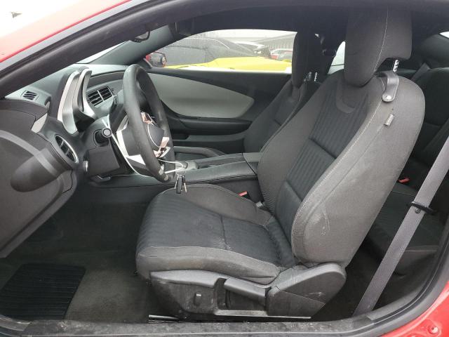 2G1FA1ED6B9156523 - 2011 CHEVROLET CAMARO LS Қызыл фото 7