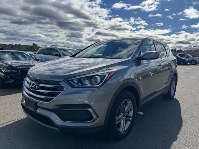 5NMZTDLB7JH073130 - 2018 HYUNDAI SANTA FE S GRAY photo 2