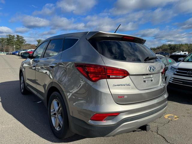 5NMZTDLB7JH073130 - 2018 HYUNDAI SANTA FE S GRAY photo 3
