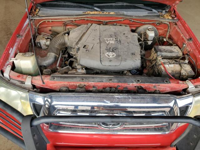 5TEUU42NX6Z209485 - 2006 TOYOTA TACOMA ACCESS CAB أحمر صورة 11