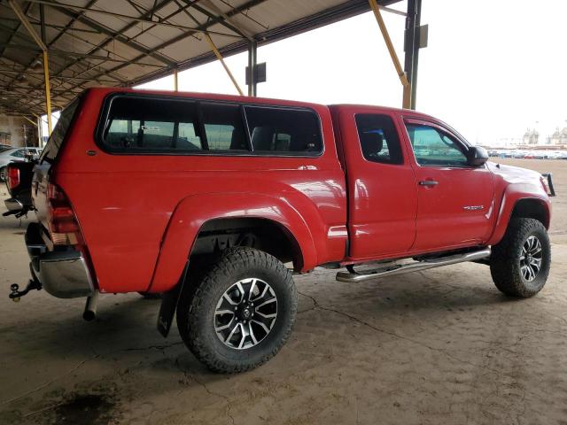5TEUU42NX6Z209485 - 2006 TOYOTA TACOMA ACCESS CAB أحمر صورة 3