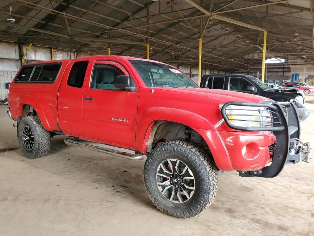 5TEUU42NX6Z209485 - 2006 TOYOTA TACOMA ACCESS CAB أحمر صورة 4