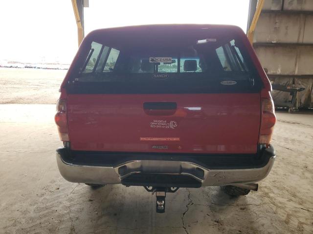 5TEUU42NX6Z209485 - 2006 TOYOTA TACOMA ACCESS CAB أحمر صورة 6