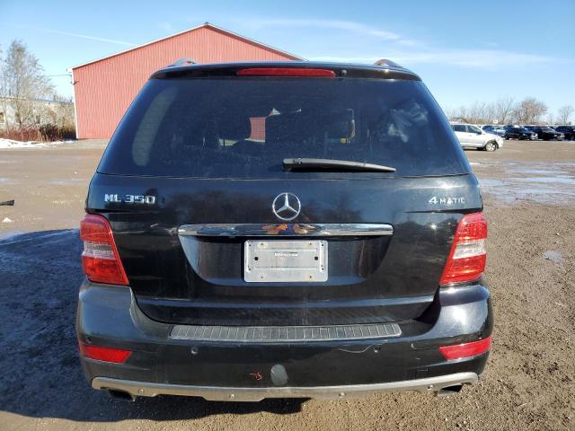 4JGBB8GB8BA746858 - 2011 MERCEDES-BENZ ML 350 4MATIC BLACK photo 6