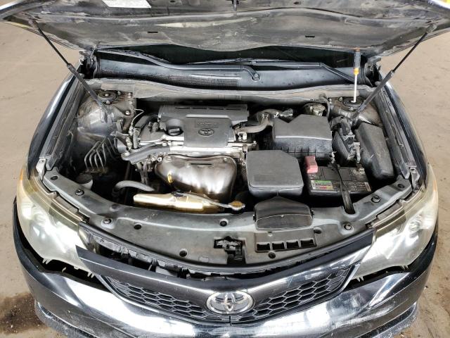4T1BF1FK7CU157197 - 2012 TOYOTA CAMRY BASE BLACK photo 11