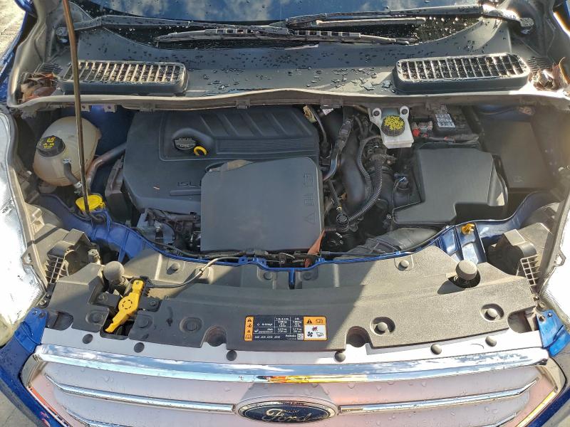 1FMCU0GD1JUA84345 - 2018 FORD ESCAPE SE Blau Foto 12