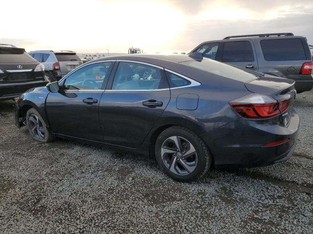 19XZE4F50KE027003 - 2019 HONDA INSIGHT EX გრაფიტი ფოტო 2