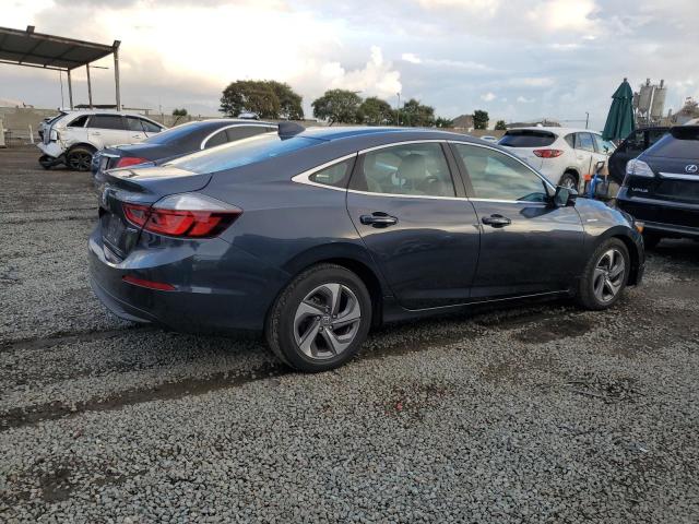 19XZE4F50KE027003 - 2019 HONDA INSIGHT EX გრაფიტი ფოტო 3