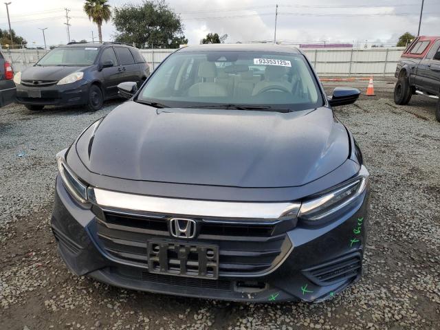 19XZE4F50KE027003 - 2019 HONDA INSIGHT EX გრაფიტი ფოტო 5