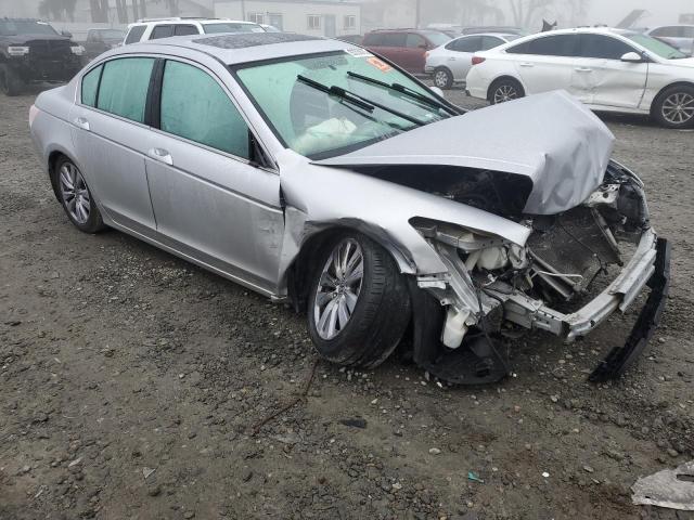1HGCP2F82BA072267 - 2011 HONDA ACCORD EXL SILVER photo 4