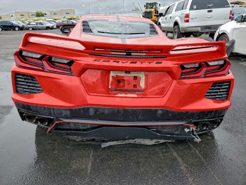 1G1Y62D4XL5112864 - 2020 CHEVROLET CORVETTE STINGRAY 1LT RED photo 6