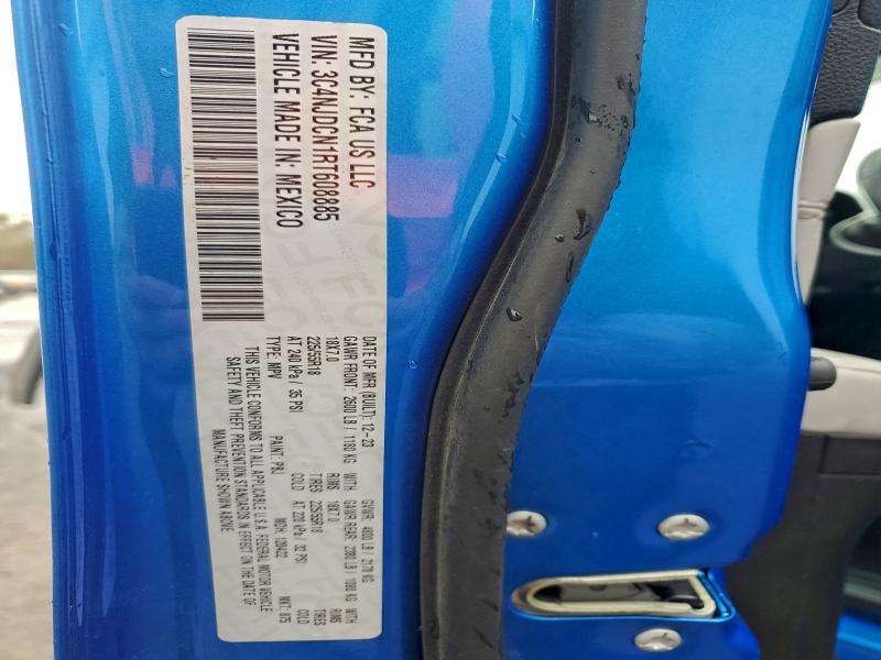 3C4NJDCN1RT608885 - 2024 JEEP COMPASS LIMITED Կապույտ լուսանկար 13