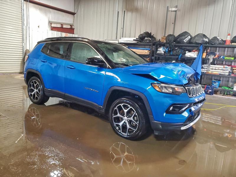 3C4NJDCN1RT608885 - 2024 JEEP COMPASS LIMITED Կապույտ լուսանկար 4