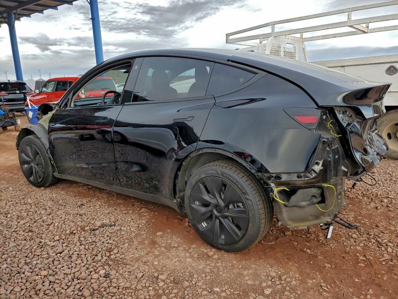 7SAYGAEE1NF484376 - 2022 TESLA MODEL Y BLACK photo 2