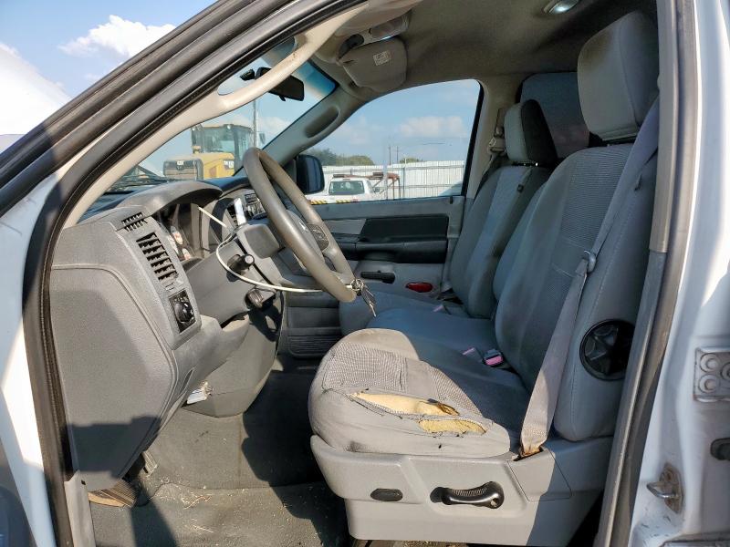 1D7HU18217S200442 - 2007 DODGE RAM 1500 ST WHITE photo 7