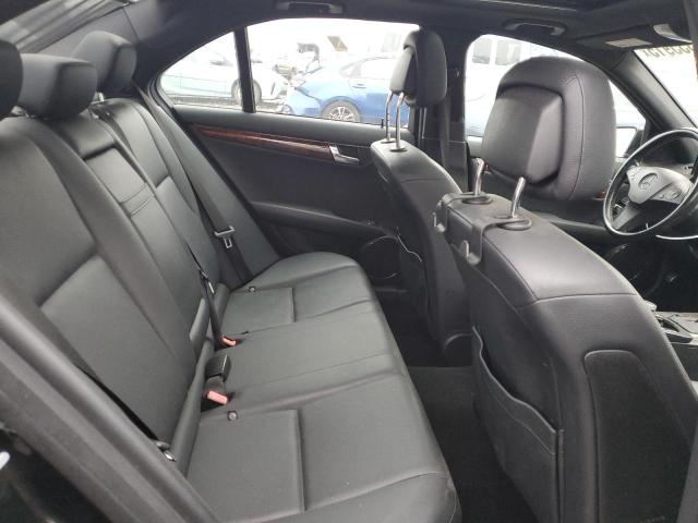 WDDGF8BB7BR134423 - 2011 MERCEDES-BENZ C 300 4MATIC BLACK photo 10