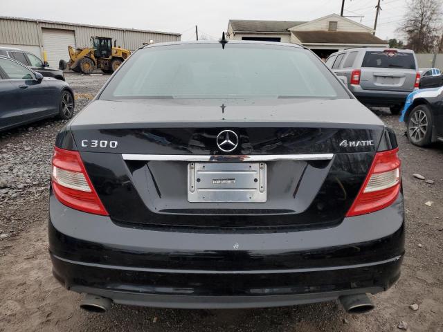WDDGF8BB7BR134423 - 2011 MERCEDES-BENZ C 300 4MATIC BLACK photo 6