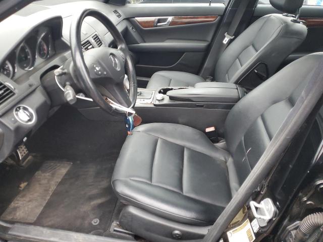 WDDGF8BB7BR134423 - 2011 MERCEDES-BENZ C 300 4MATIC BLACK photo 7