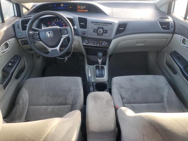 19XFB2F50CE375045 - 2012 HONDA CIVIC LX WHITE photo 8