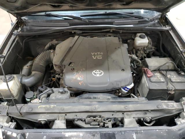 5TFUU4EN6BX015744 - 2011 TOYOTA TACOMA ACCESS CAB Brązowy zdjęcie 11