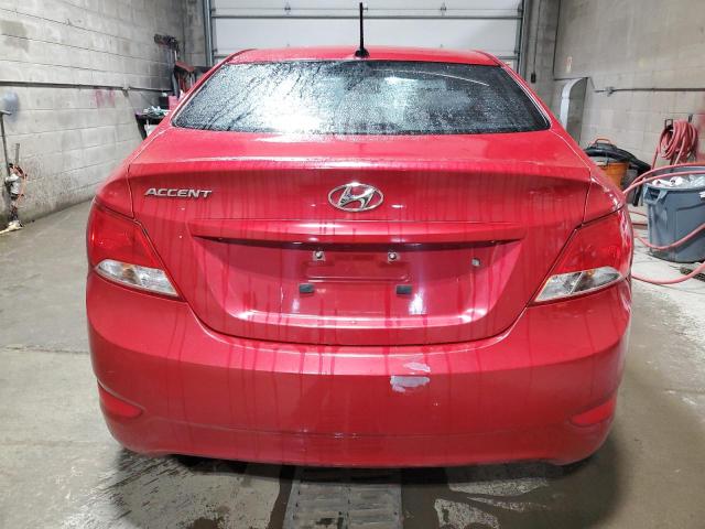 KMHCT4AE6HU237002 - 2017 HYUNDAI ACCENT SE 红色 照片 6