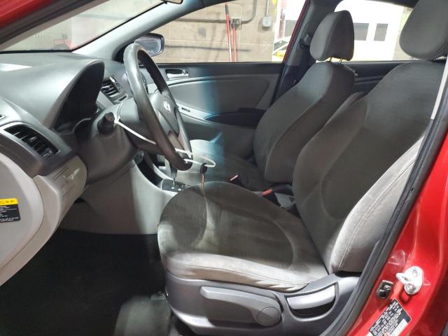 KMHCT4AE6HU237002 - 2017 HYUNDAI ACCENT SE 红色 照片 7