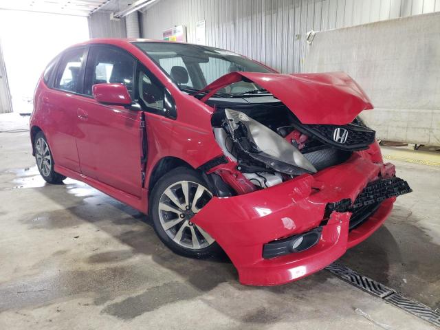 JHMGE8H54CC002043 - 2012 HONDA FIT SPORT RED photo 4
