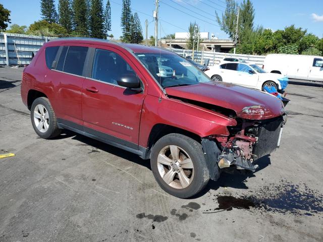 1C4NJCBB6ED587968 - 2014 JEEP COMPASS SPORT 红色 照片 4