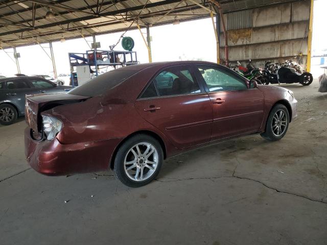 4T1BE32K64U338250 - 2004 TOYOTA CAMRY LE BURGUNDY photo 3