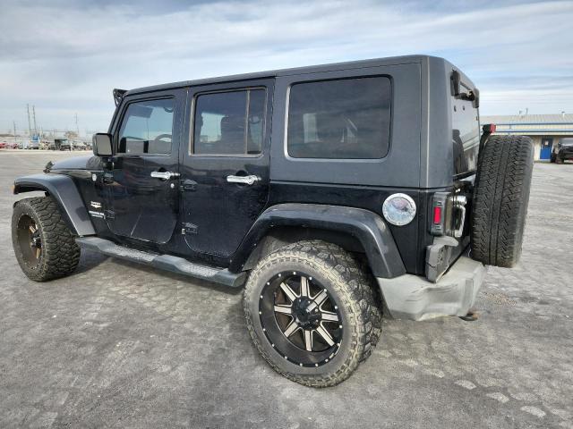 1J4GA59109L728993 - 2009 JEEP WRANGLER U SAHARA BLACK photo 2