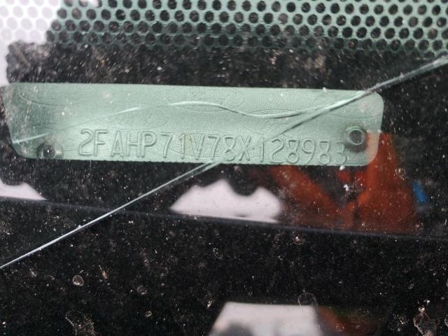 2FAHP71V78X128983 - 2008 FORD CROWN VICT POLICE INTERCEPTOR BLUE photo 12