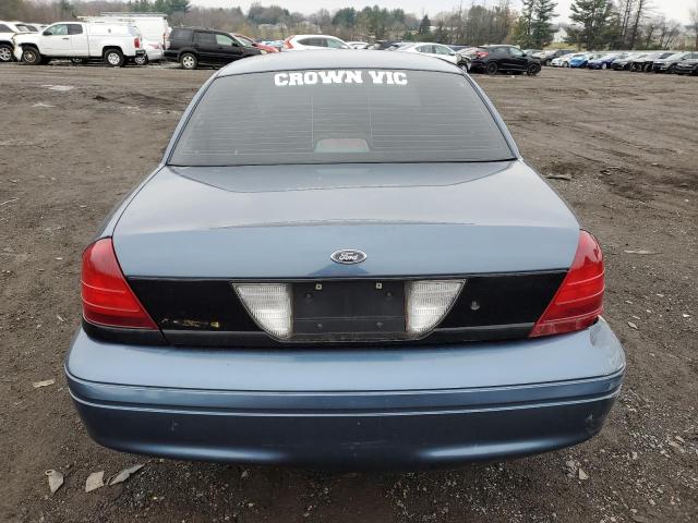 2FAHP71V78X128983 - 2008 FORD CROWN VICT POLICE INTERCEPTOR BLUE photo 6